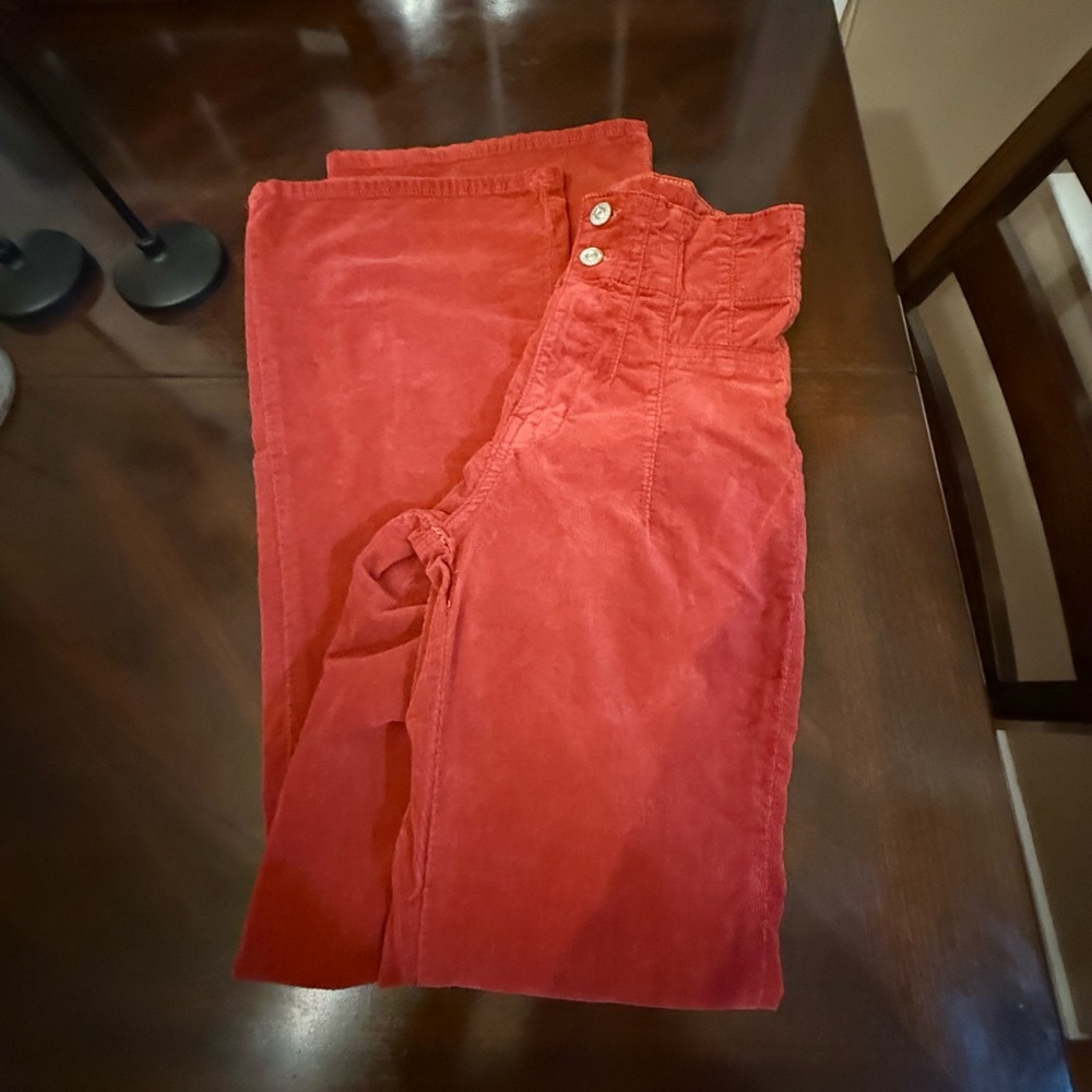 We The Free Deep Red Fabric